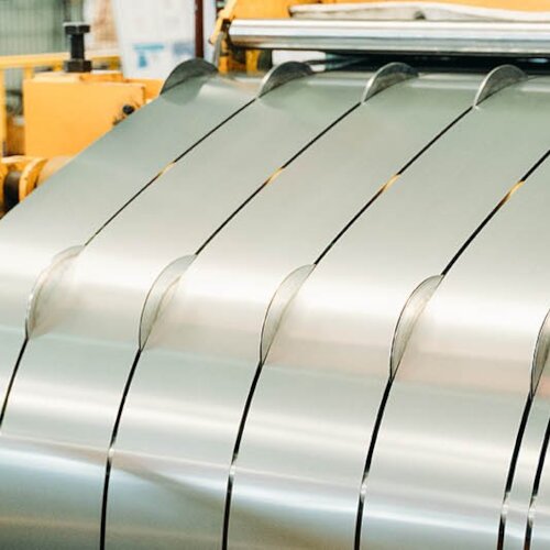 Silicon steel coils for industrial applications
