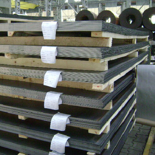 Hot rolled sheet cut from coil