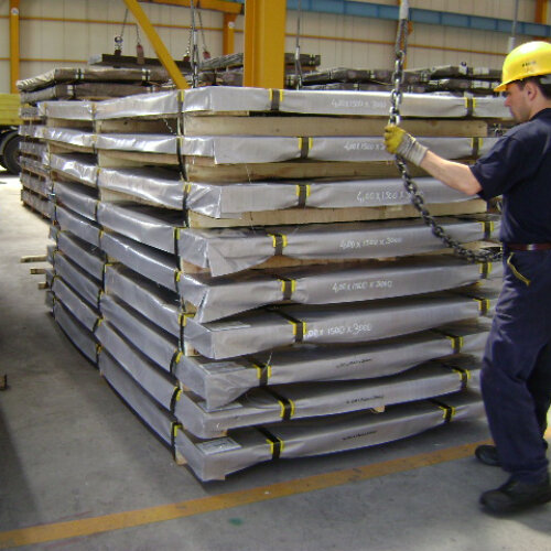 Hot rolled sheet packing