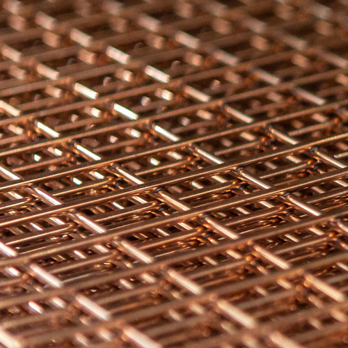 Copper Wash Coated Mesh Fence Sheet for Enhanced Durability