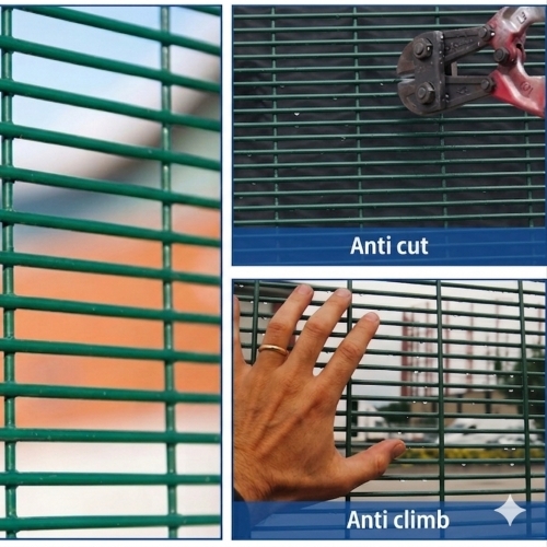 Anti-Cut Security Fence
