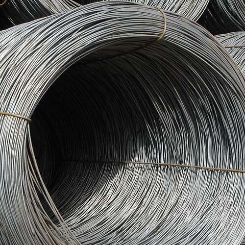 Durable steel wire rod for manufacturing springs and wires